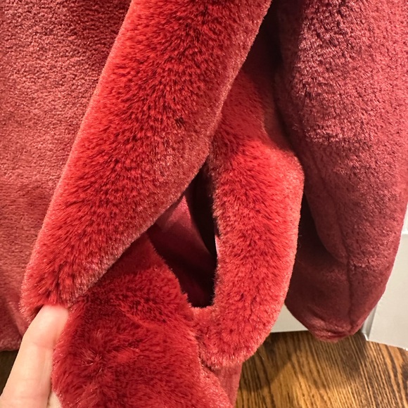 WYLDR Burgundy Teddy Jacket - Picture 5 of 7